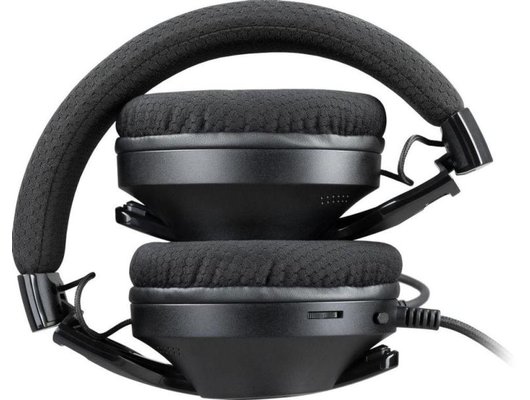 Игровые наушники проводные Defender Weaver RGB черный